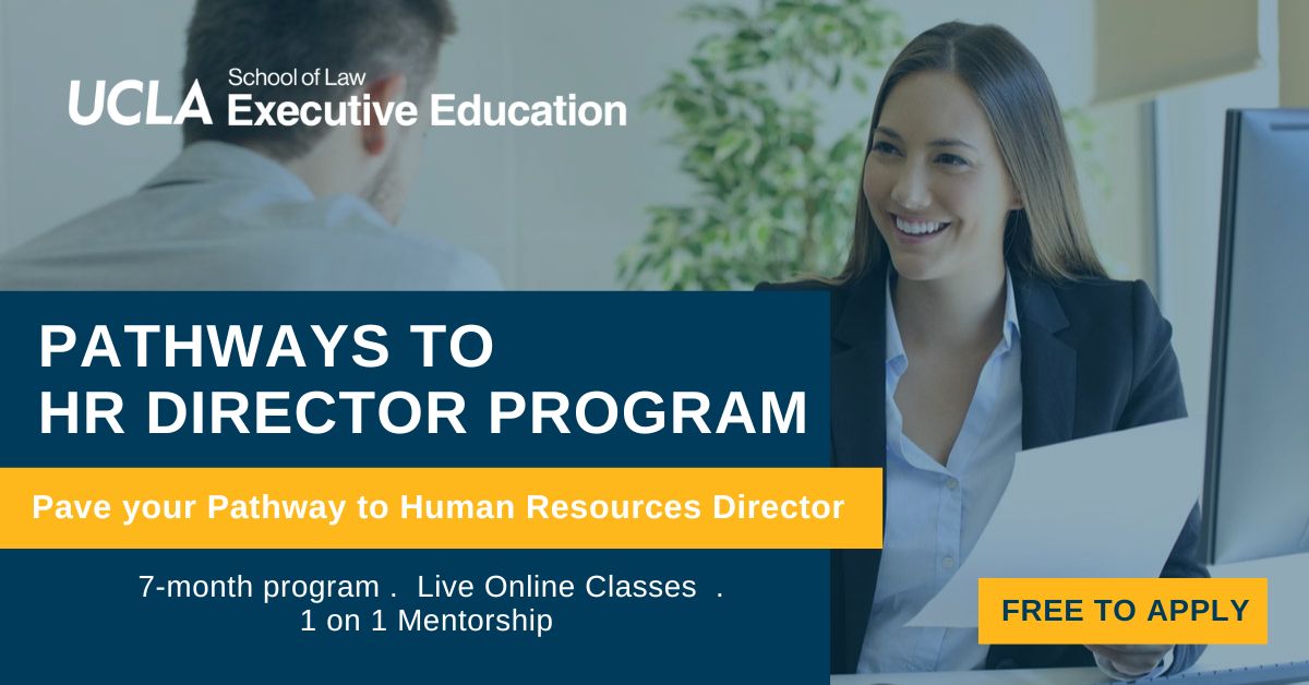 UCLA Law Executive Education ad