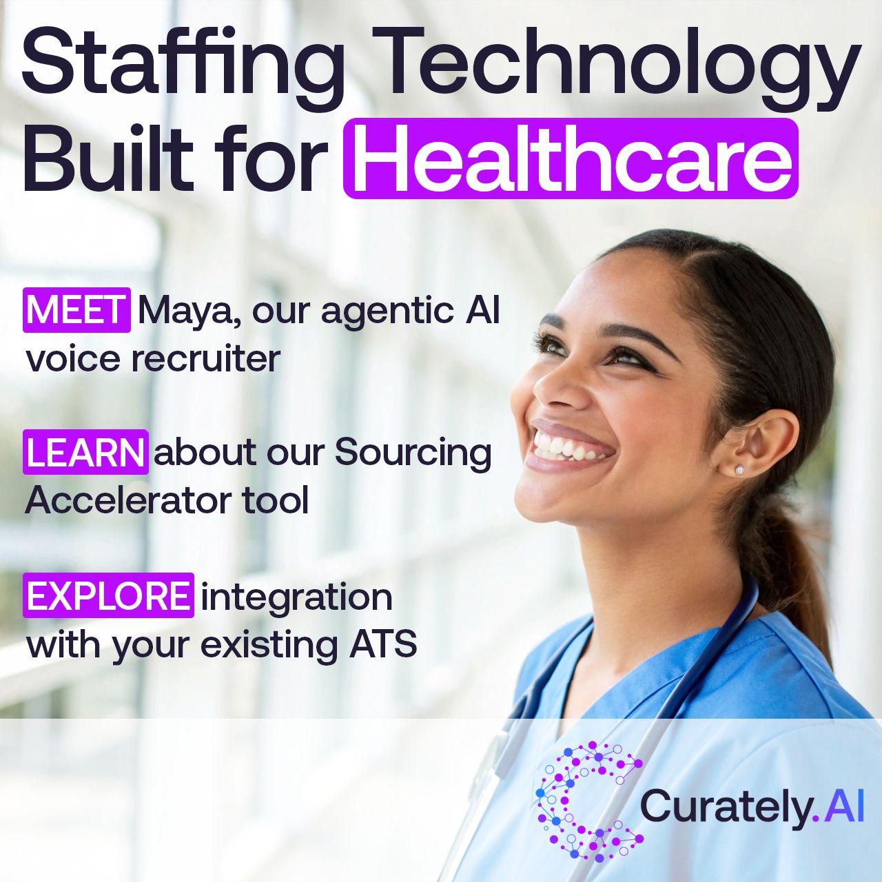 Curately AI, Inc ad