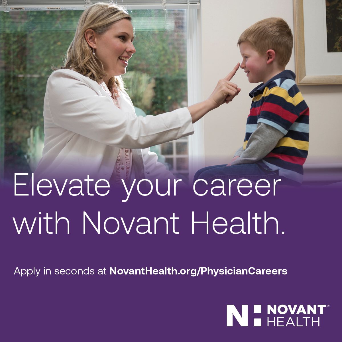 Novant Health ad
