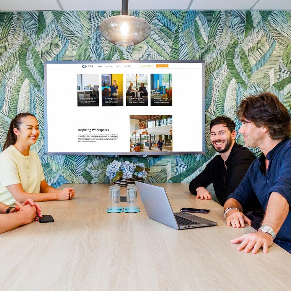 Arena Offices ad