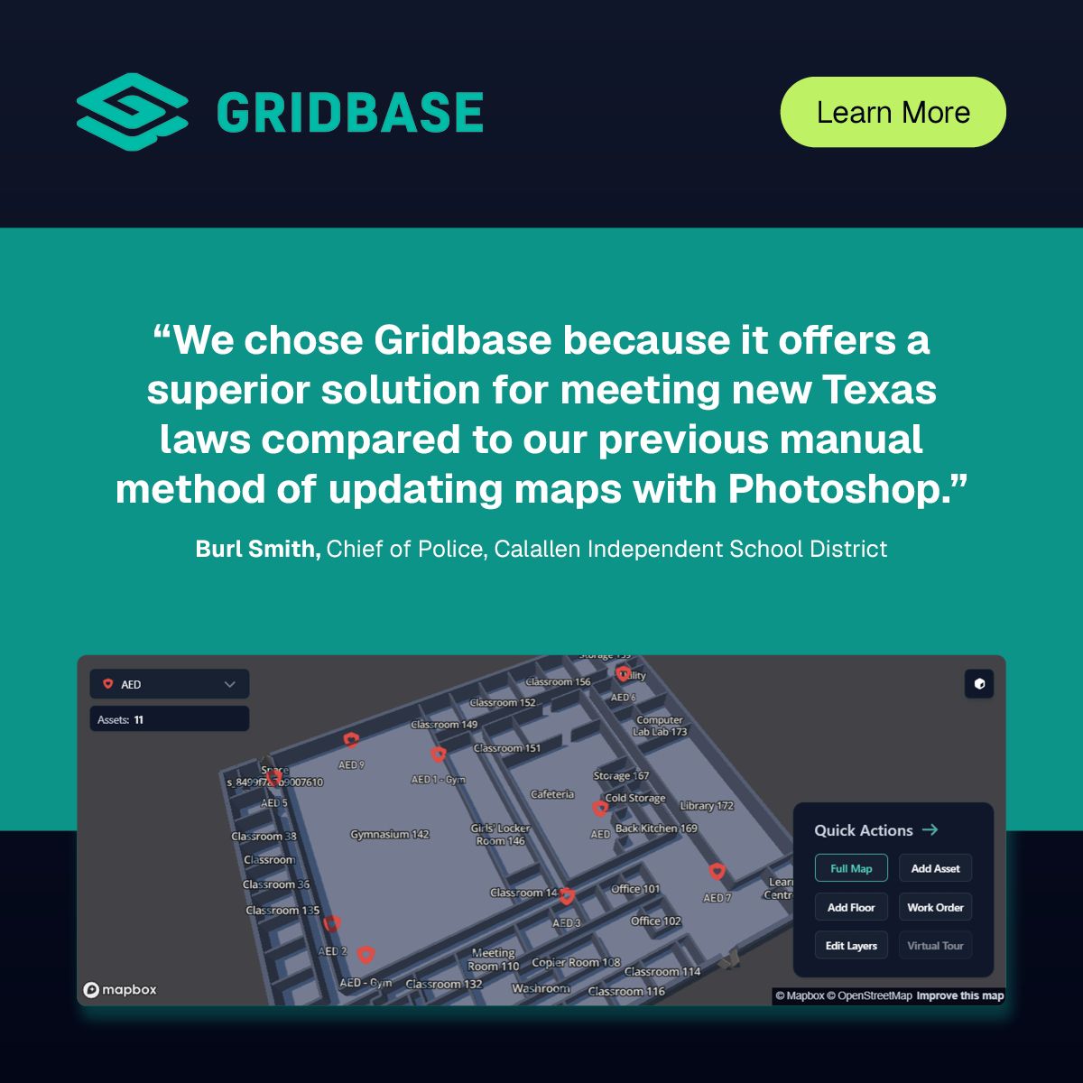 Gridbase ad