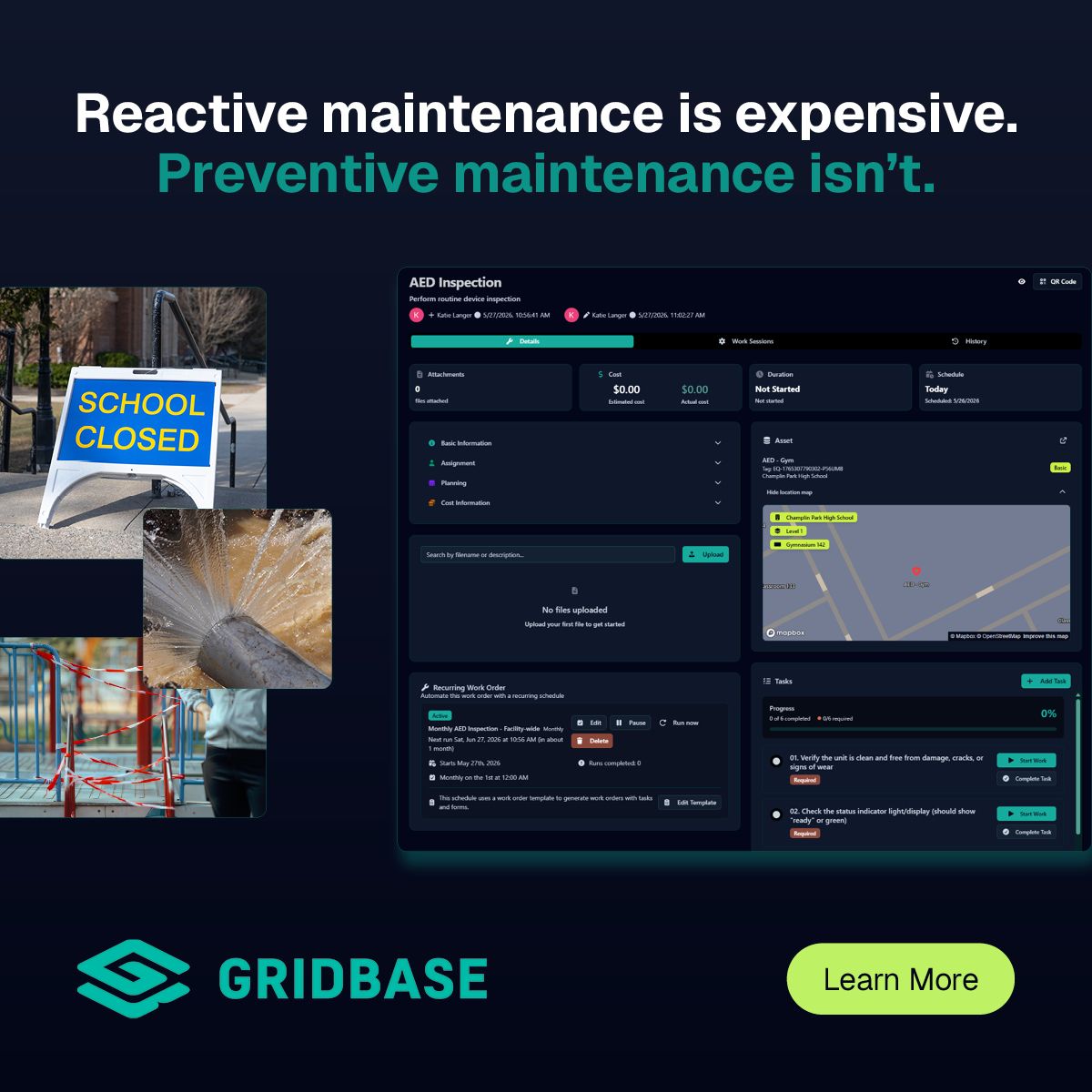 Gridbase ad