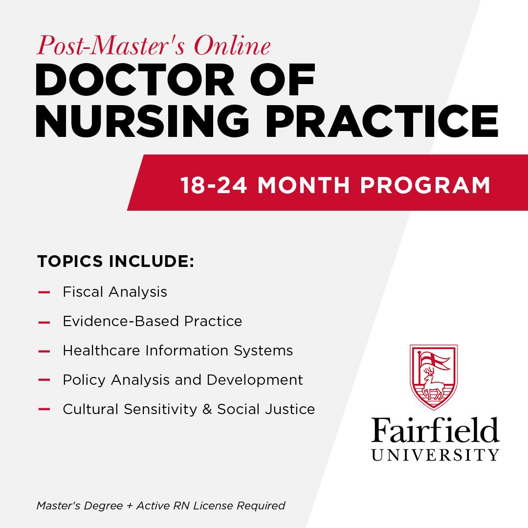 The Marion Peckham Egan School of Nursing & Health Studies ad