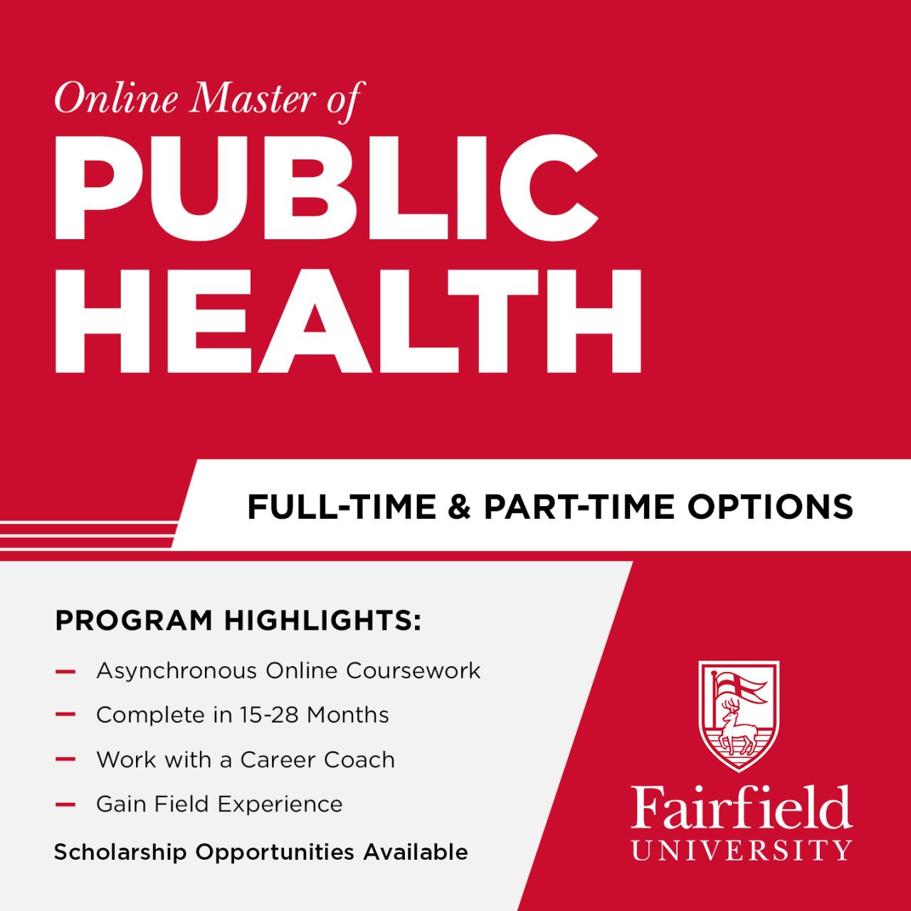 The Marion Peckham Egan School of Nursing & Health Studies ad