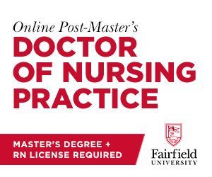 The Marion Peckham Egan School of Nursing & Health Studies ad