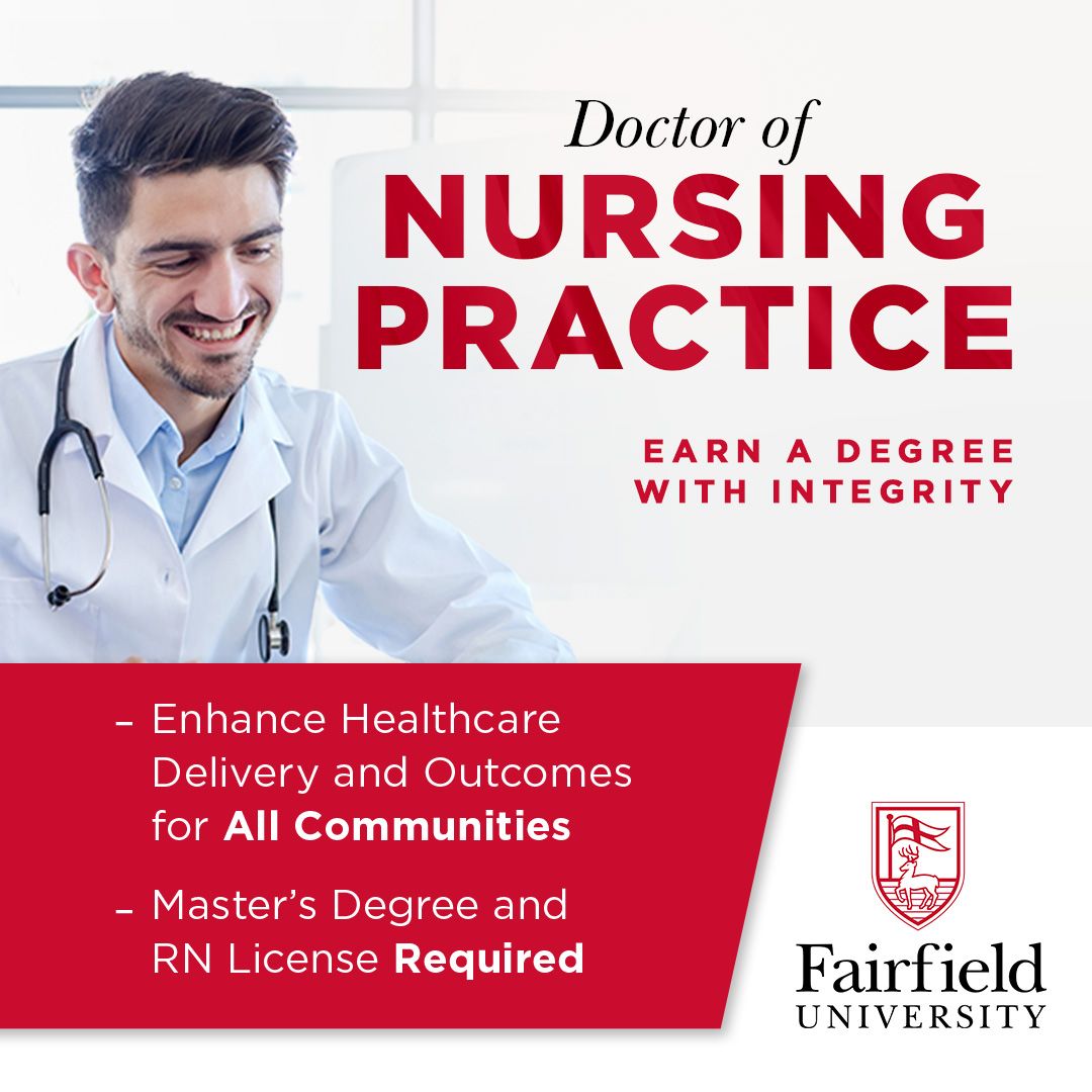 The Marion Peckham Egan School of Nursing & Health Studies ad