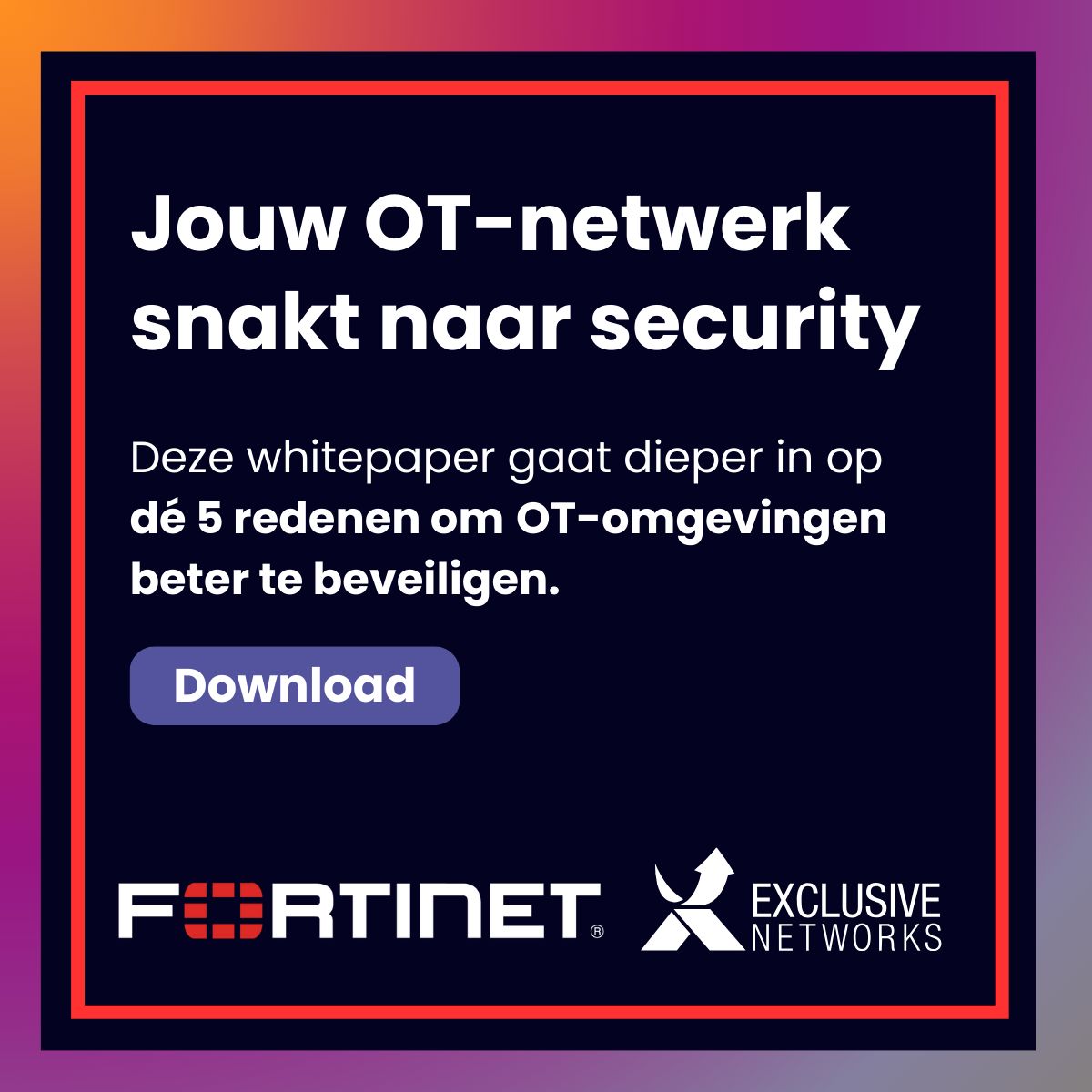 Exclusive Networks NL ad