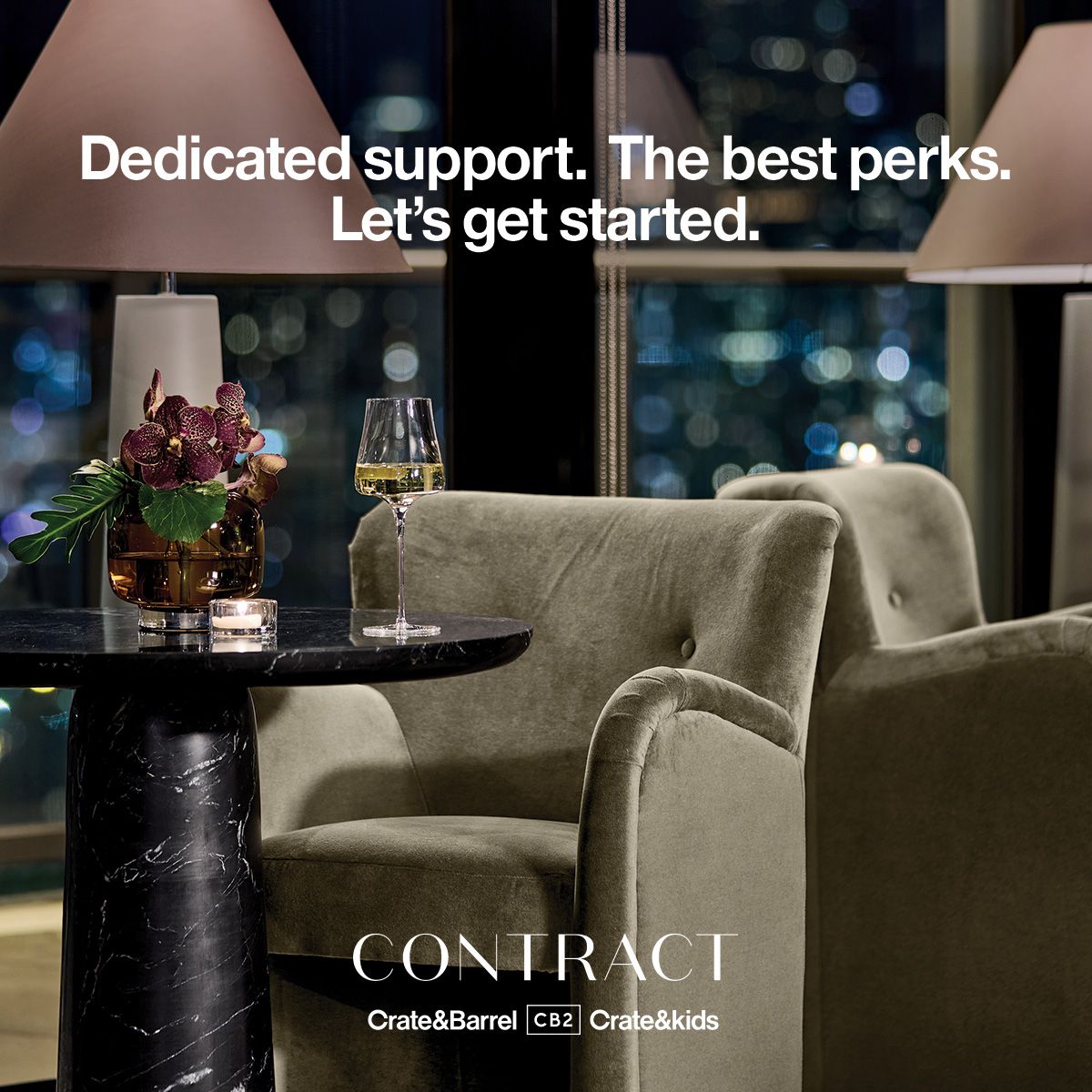 Crate & Barrel ad