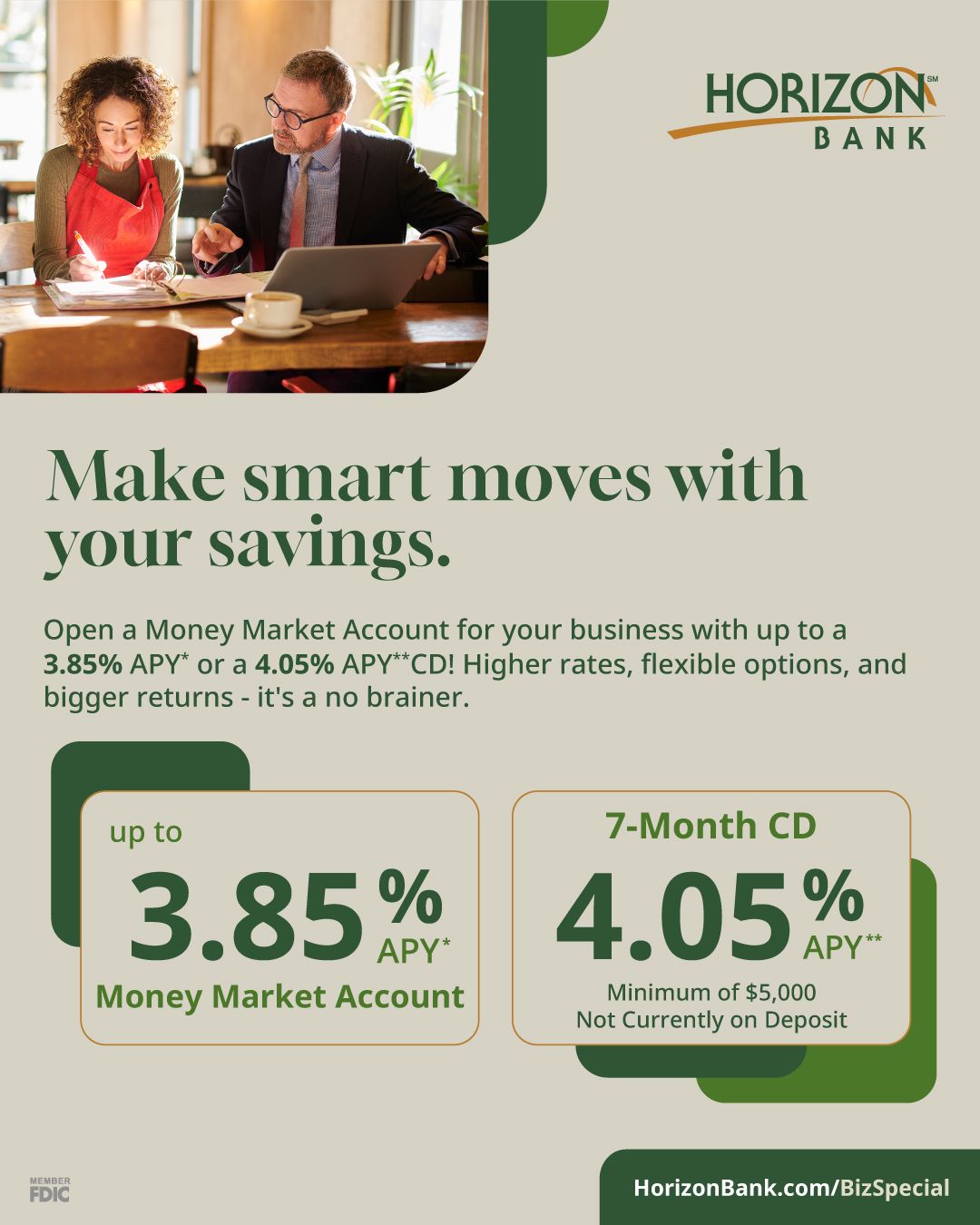 Horizon Bank ad