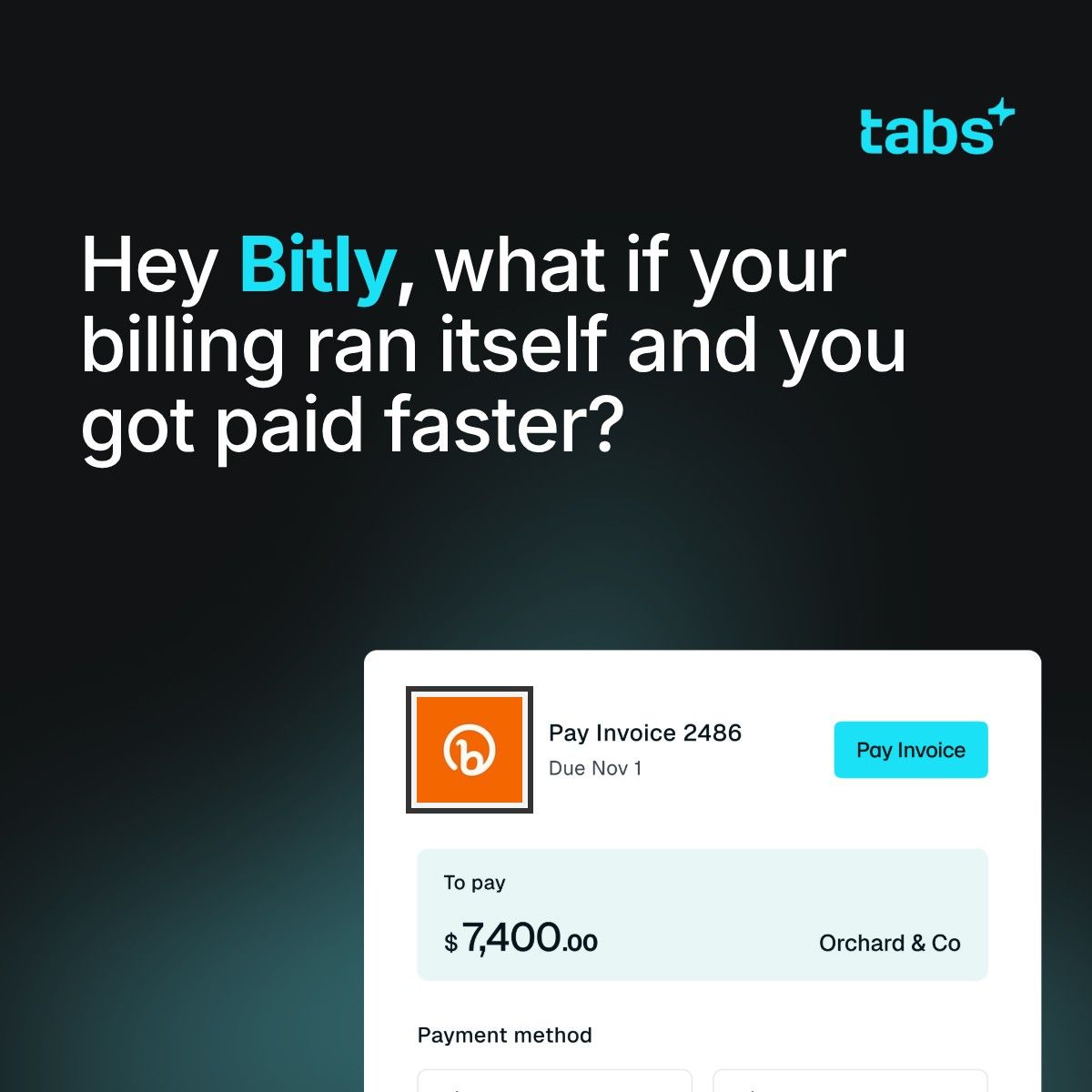 Tabs ad