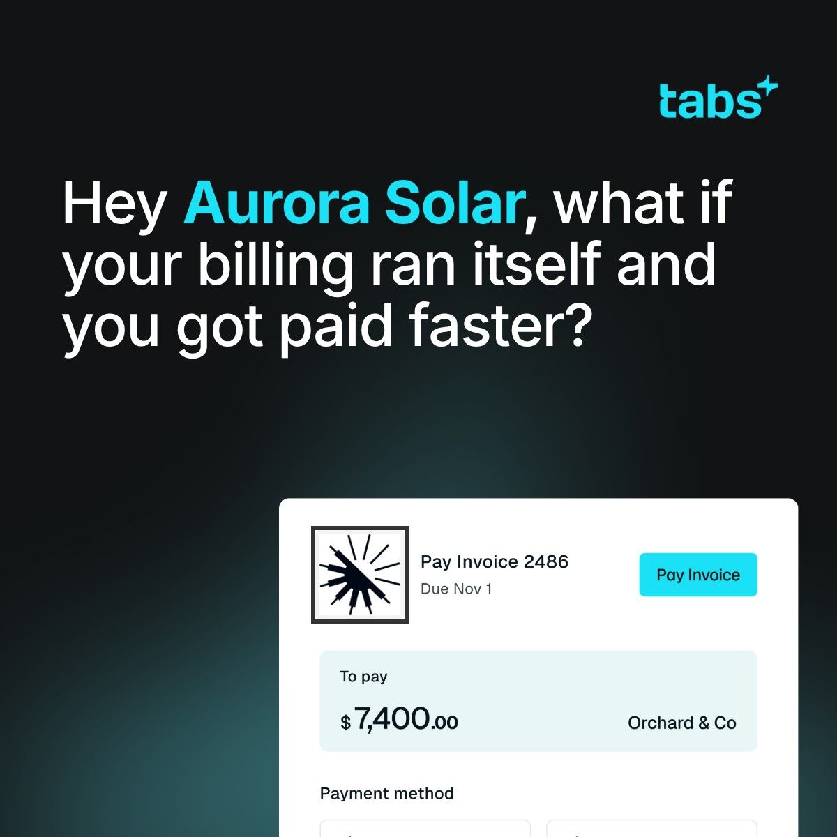 Tabs ad