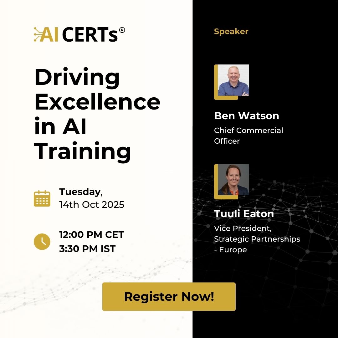 AI CERTs® ad