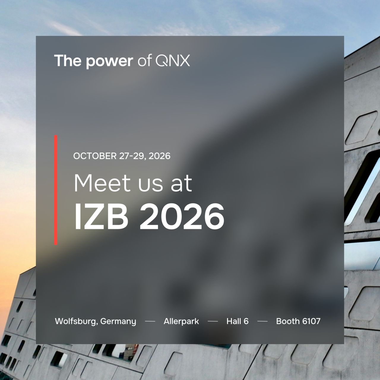 QNX ad
