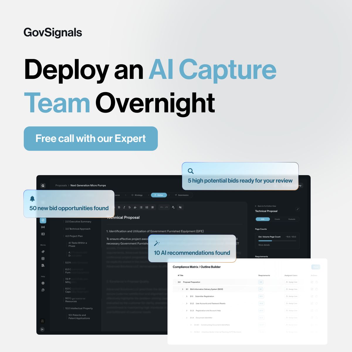 GovSignals ad