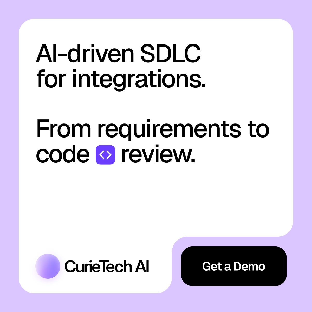 CurieTech AI ad