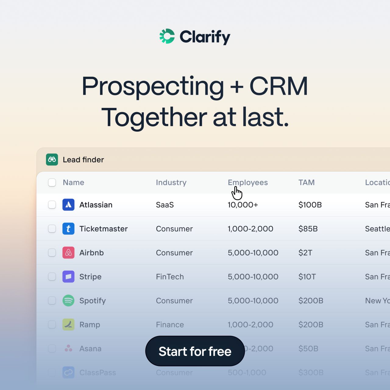 Clarify ad