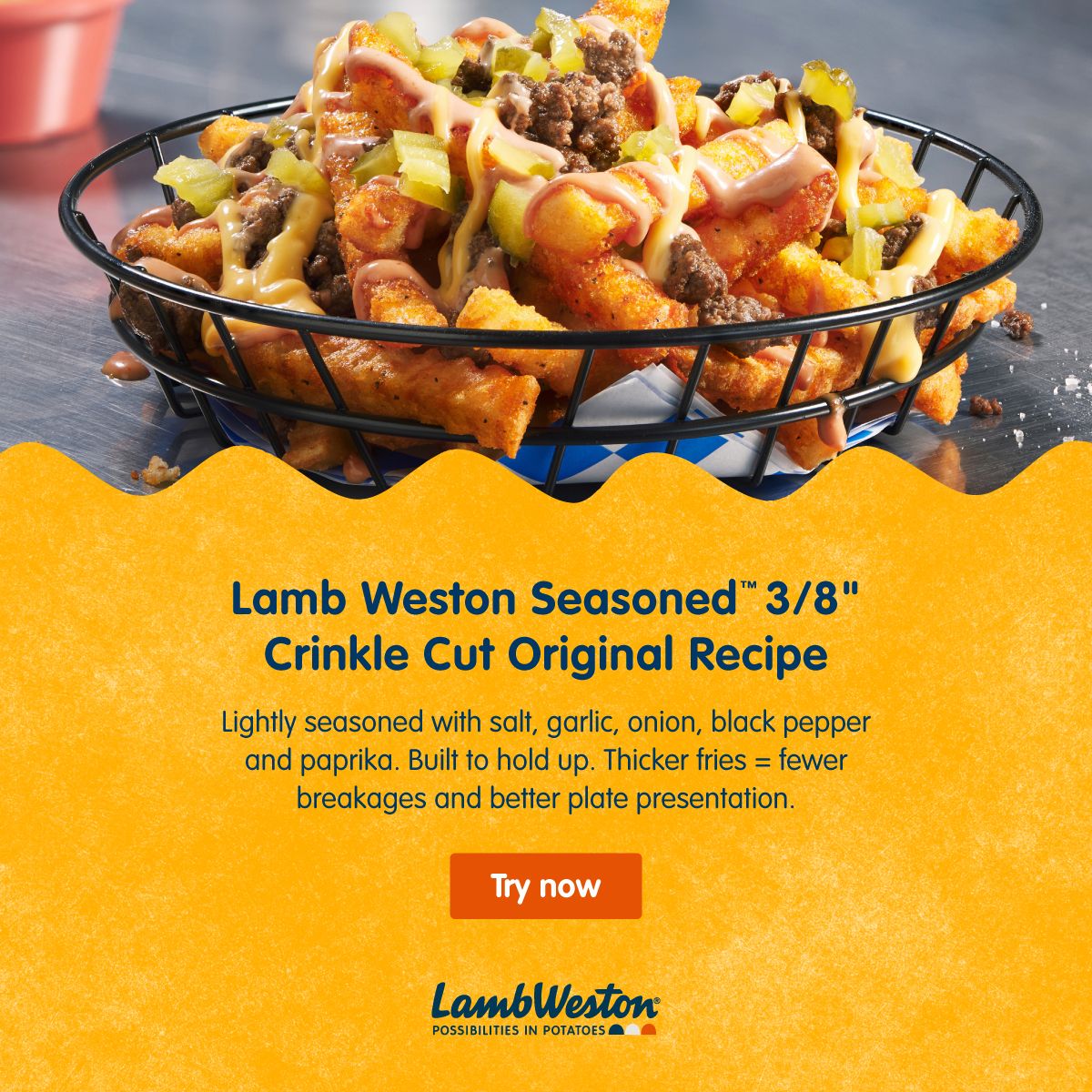 Lamb Weston ad