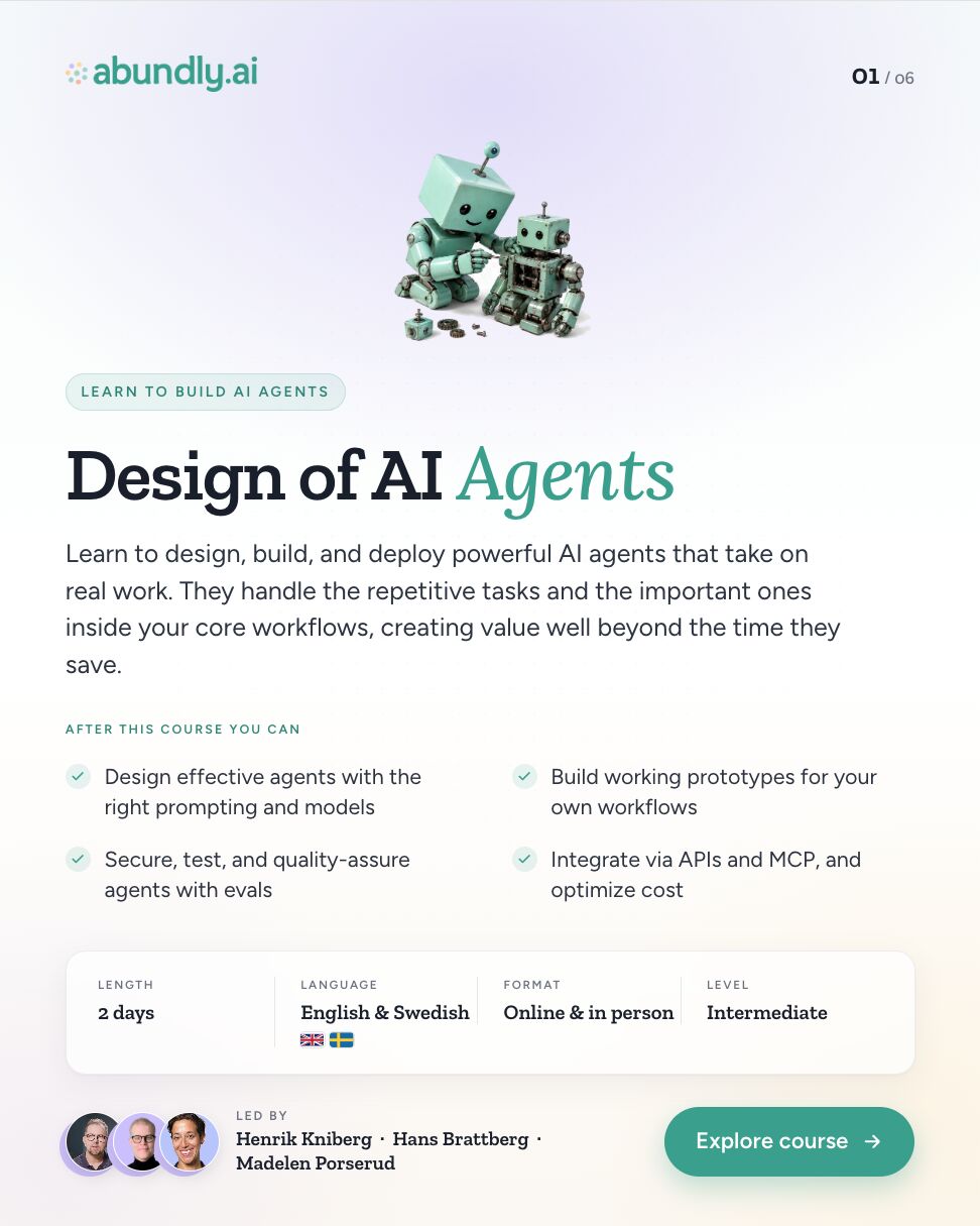 Abundly AI ad