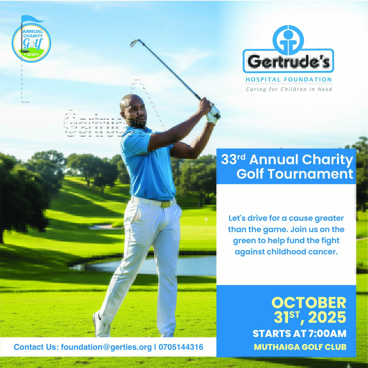 Gertrude’s Children’s Hospital ad