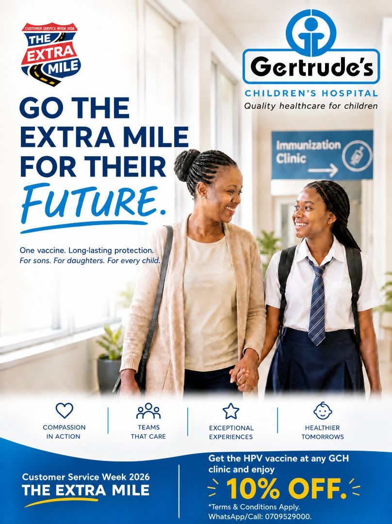 Gertrude’s Children’s Hospital ad