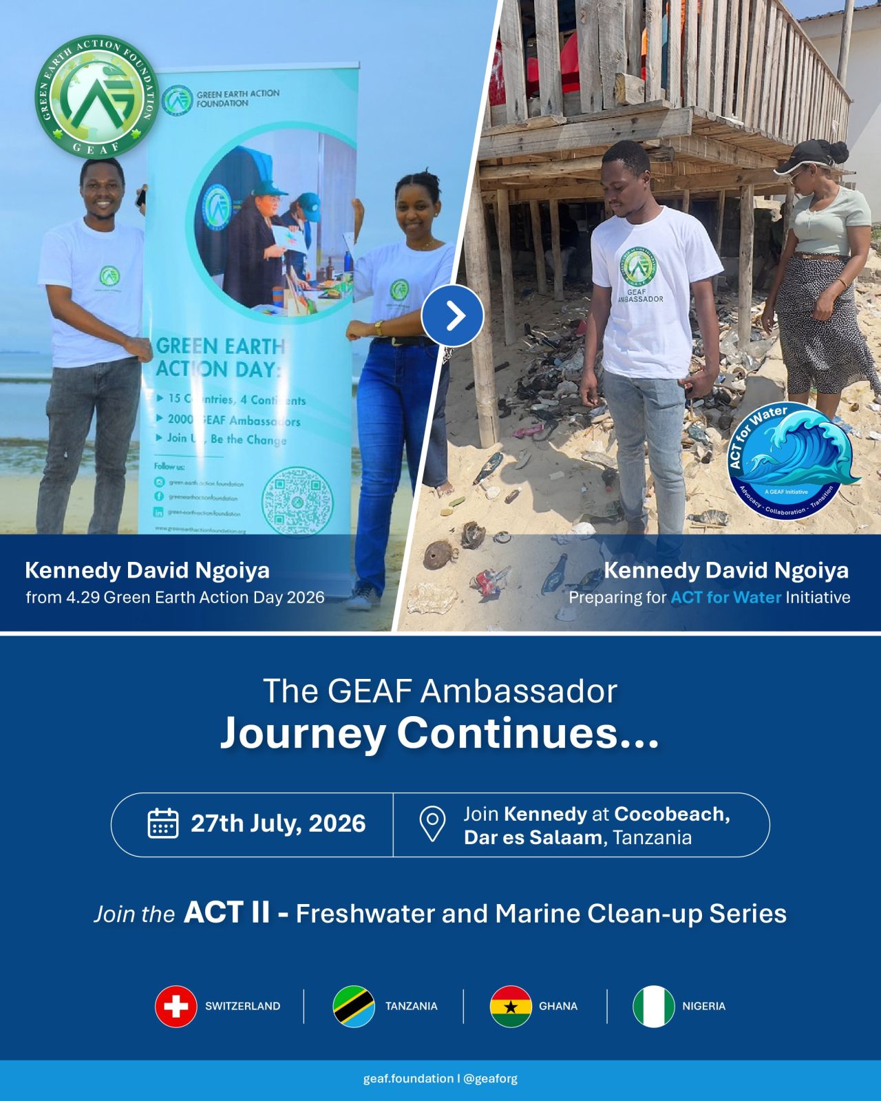 Green Earth Action Foundation ad