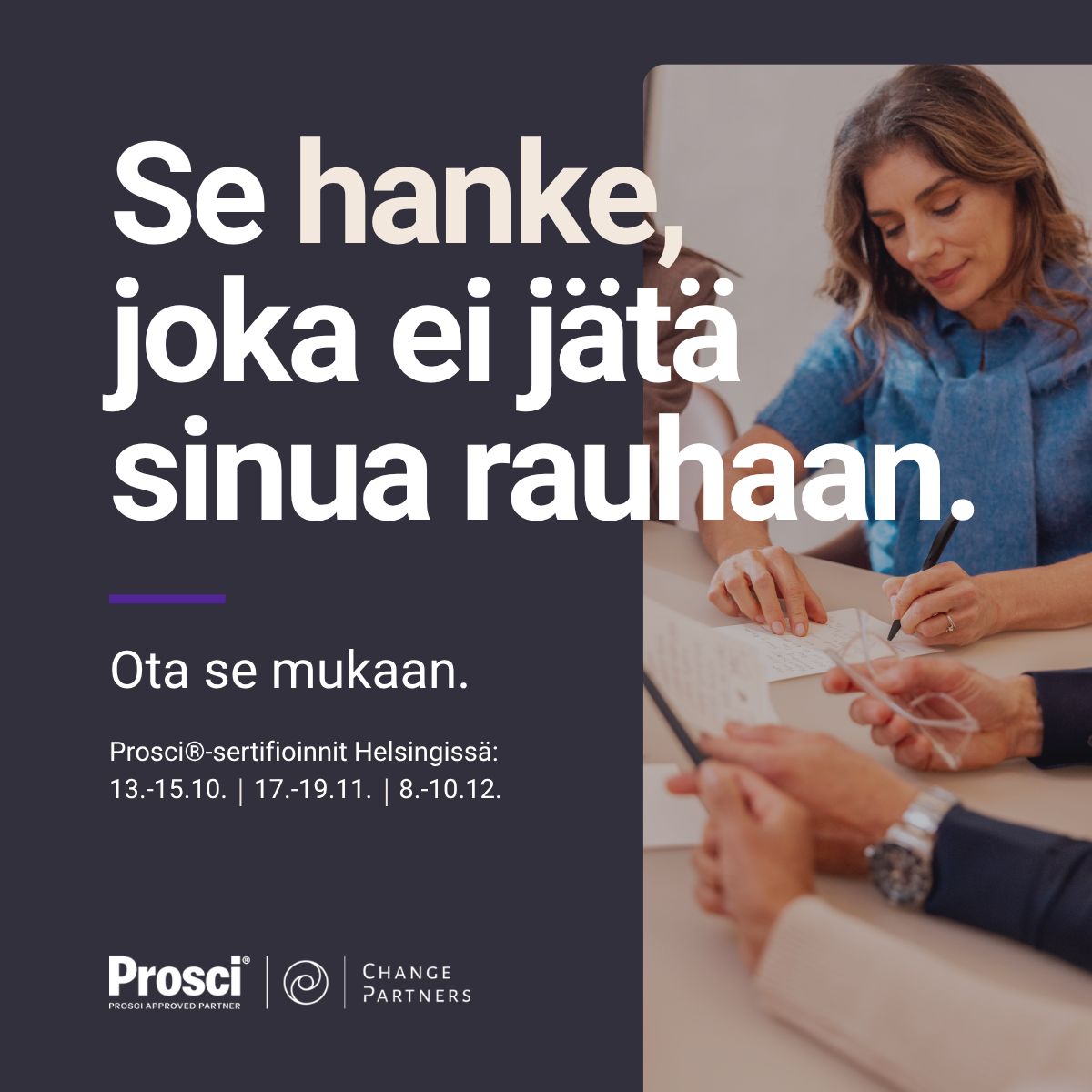 Change Partners | Finland ad